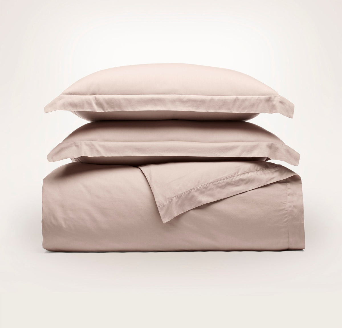 Percale Hemmed Duvet Set