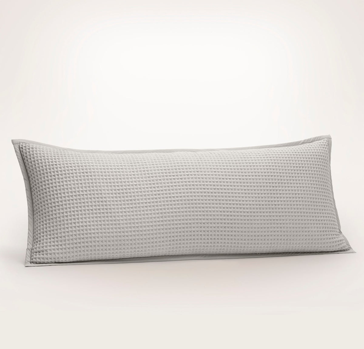 Waffle Pillow Cover - Pewter